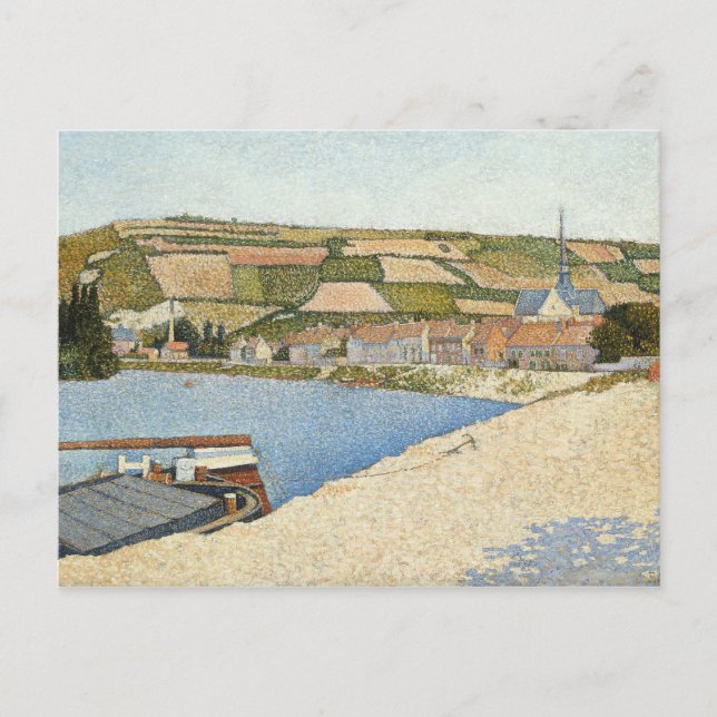 Paul Signac - Les Andelys, Cote d'Aval Postcard (Front)