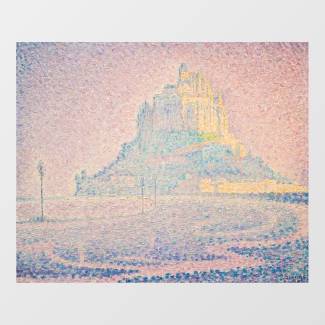 Paul Signac - Mount Saint Michel Fog and Sun (Sheet)