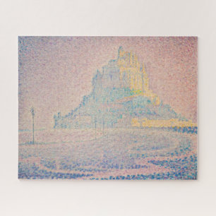 Paul Signac - Mount Saint Michel Fog and Sun Jigsaw Puzzle