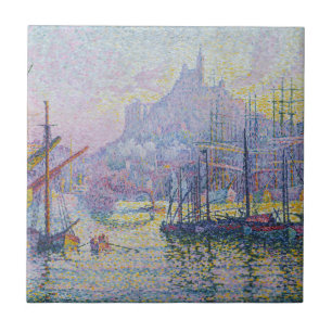 Paul Signac - Notre-Dame-de-la-Garde, Marseille Ceramic Tile