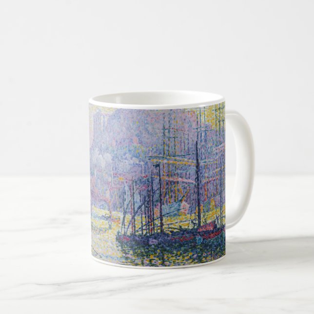 Paul Signac - Notre-Dame-de-la-Garde, Marseille Coffee Mug (Front Right)