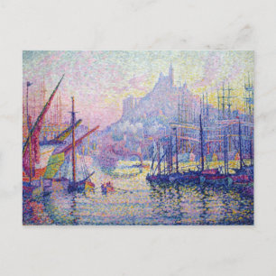 Paul Signac Painting Postcard