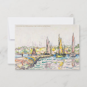 Paul Signac-Petit Andely-The River Bank 1920-1929  Announcement