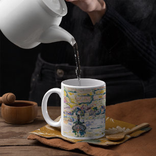 Paul Signac-Petit Andely-The River Bank 1920-1929 Coffee Mug