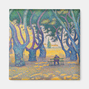 Paul Signac - Place des Lices, Saint-Tropez Magnet