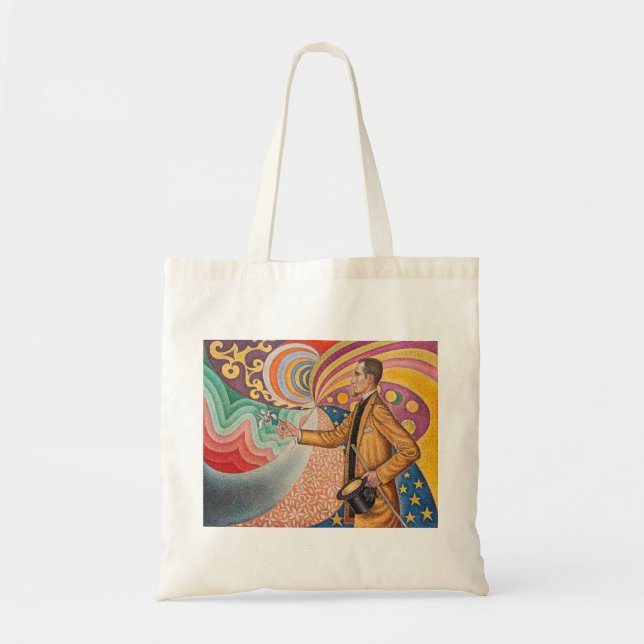 Paul Signac - Portrait of M Felix Feneon, Opus 217 Tote Bag (Front)