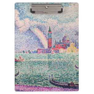 Paul Signac - Rainbow, Venice Clipboard