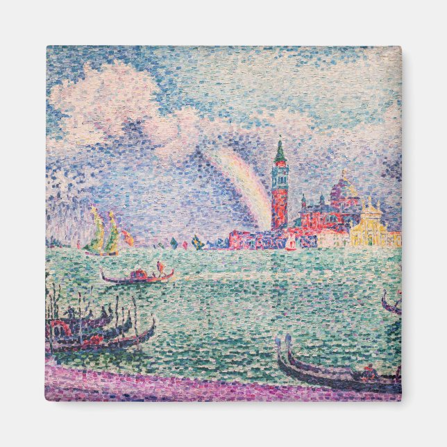 Paul Signac - Rainbow, Venice Magnet (Front)