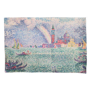 Paul Signac - Rainbow, Venice Pillowcase