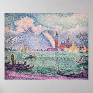 Paul Signac - Rainbow, Venice Poster