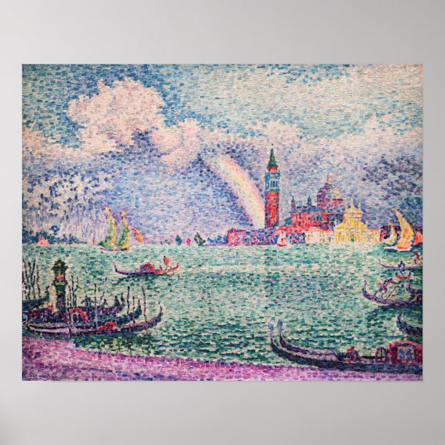 Paul Signac - Rainbow, Venice Poster (Front)