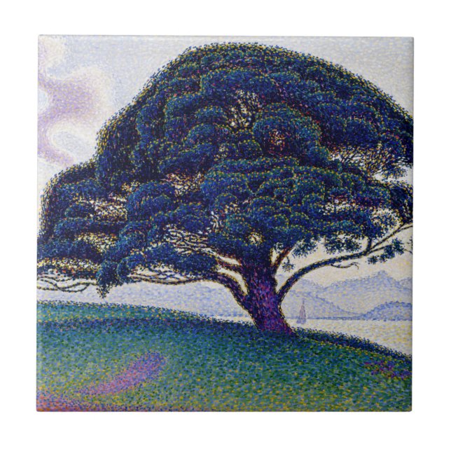 Paul Signac - The Bonaventure Pine Ceramic Tile (Front)
