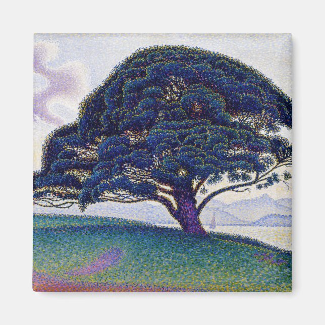 Paul Signac - The Bonaventure Pine Magnet (Front)