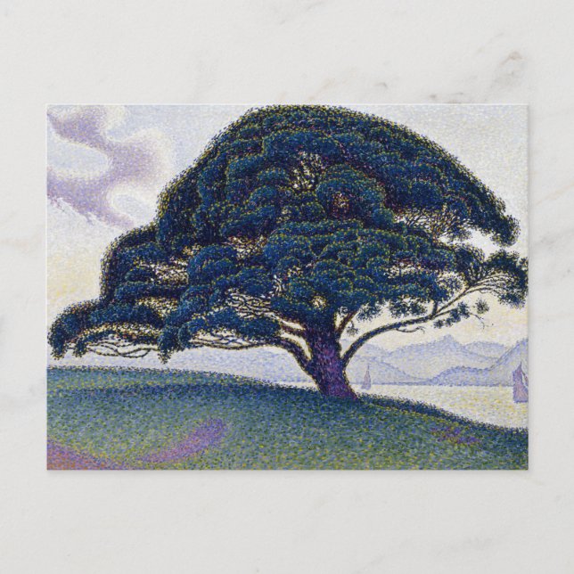 Paul Signac - The Bonaventure Pine Postcard (Front)