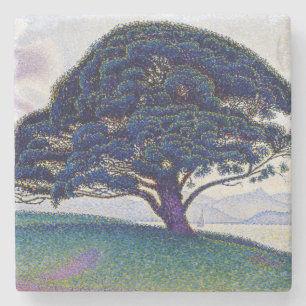 Paul Signac - The Bonaventure Pine  Stone Coaster
