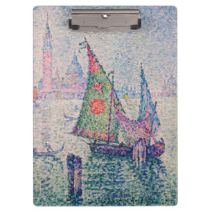 Paul Signac - The Green Sail Clipboard