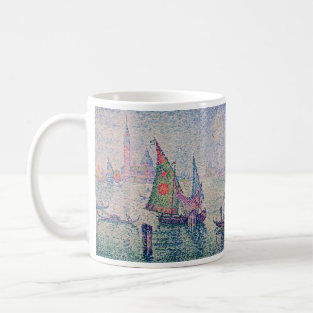 Paul Signac - The Green Sail Coffee Mug (Left)