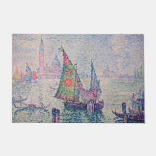 Paul Signac - The Green Sail Doormat