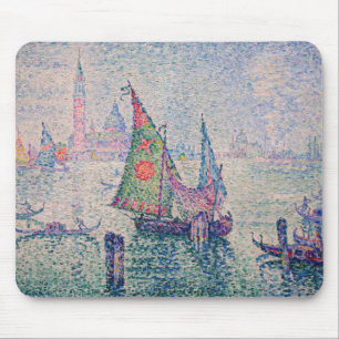 Paul Signac - The Green Sail Mouse Pad
