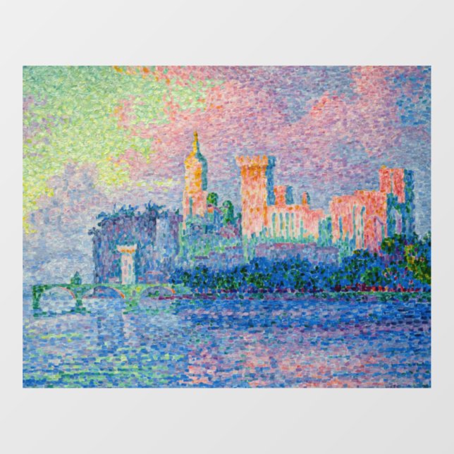 Paul Signac - The Papal Palace, Avignon (Sheet)
