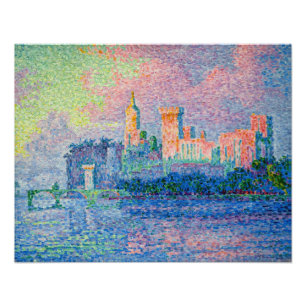 Paul Signac - The Papal Palace, Avignon Photo Print