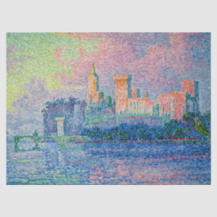Paul Signac - The Papal Palace, Avignon Tissue Paper