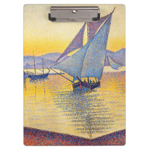 Paul Signac - The Port at Sunset, Opus 236 Clipboard