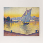 Paul Signac - The Port at Sunset, Opus 236 Jigsaw Puzzle<br><div class="desc">The Port at Sunset,  Opus 236 (Saint-Tropez) / Le Port au soleil couchant,  Opus 236 (Saint-Tropez) - Paul Signac,  Oil on Canvas,  1892</div>