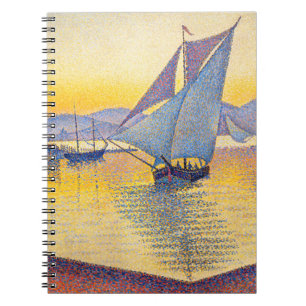 Paul Signac - The Port at Sunset, Opus 236 Notebook