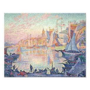 Paul Signac - The Port of Saint-Tropez Photo Print