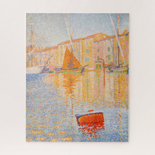 Paul Signac - The Red Buoy, Saint-Tropez Jigsaw Puzzle
