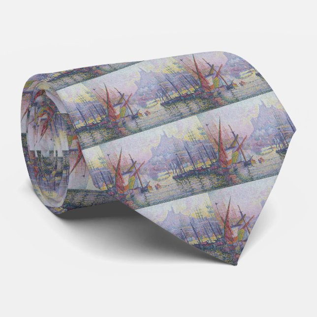 “Paul Signac” Tie (Rolled)