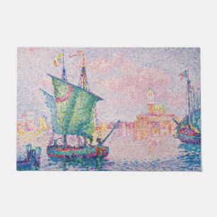Paul Signac - Venice, The Pink Cloud Doormat