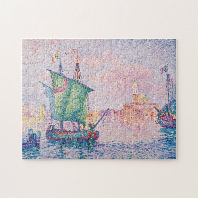 Paul Signac - Venice, The Pink Cloud Jigsaw Puzzle (Horizontal)