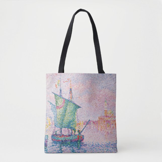 Paul Signac - Venice, The Pink Cloud Tote Bag (Front)