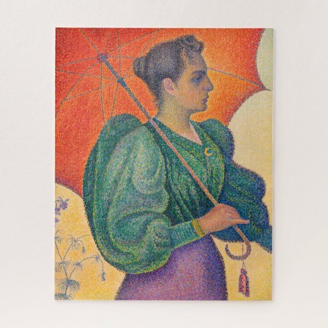 Paul Signac - Woman with a Parasol Jigsaw Puzzle (Vertical)