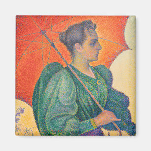 Paul Signac - Woman with a Parasol Magnet