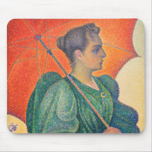 Paul Signac - Woman with a Parasol Mouse Pad