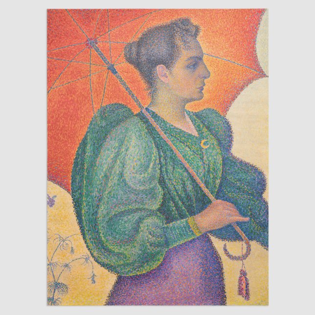 Paul Signac - Woman with a Parasol Tissue Paper (Creator Uploaded)