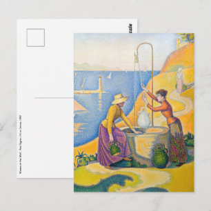 Paul Signac - Women at the Well Postcard