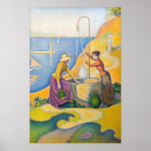 Paul Signac - Women at the Well Poster