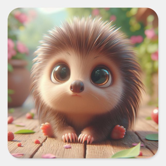 "Paul" Square Sticker (Front)