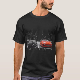 paul walker supra mk4 2JZ-GTE vs 355 spider V8 T-Shirt