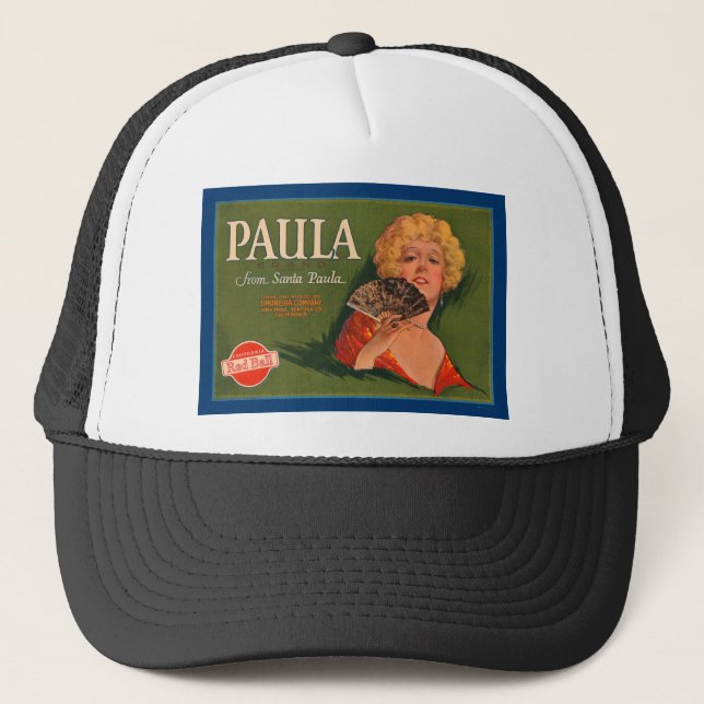 Paula Brand from Santa Paula Trucker Hat (Front)