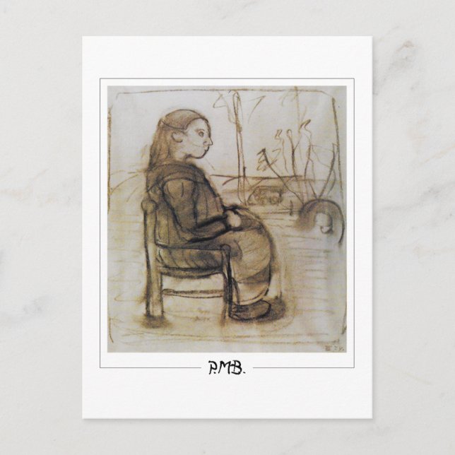 Paula Modersohn-Becker #105 - Fine Art Postcard (Front)