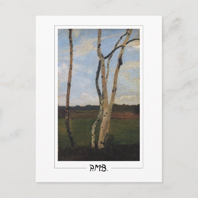 Paula Modersohn-Becker #113 - Fine Art Postcard (Front)