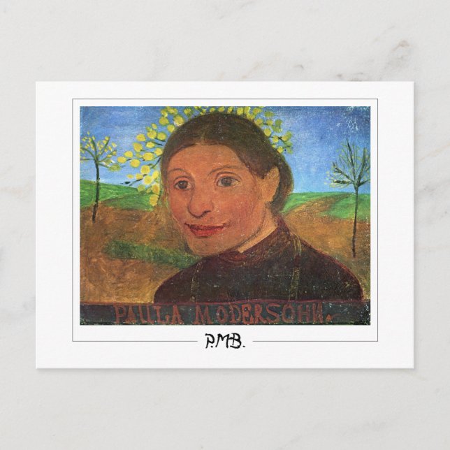 Paula Modersohn-Becker #92 - Fine Art Postcard (Front)