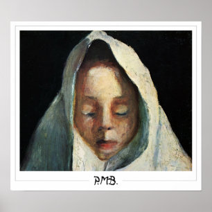 Paula Modersohn-Becker Zedign Art Poster #132