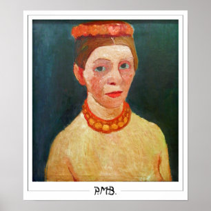 Paula Modersohn-Becker Zedign Art Poster #134