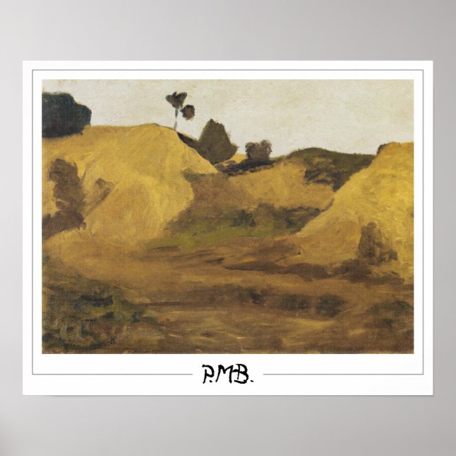 Paula Modersohn-Becker Zedign Art Poster #14 (Front)